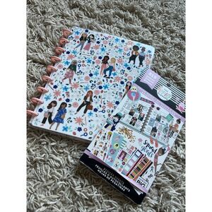 Happy Planner Squad Goals Girls DOT LINED BIG NOTEBOOK 60 PAGE W Stickers